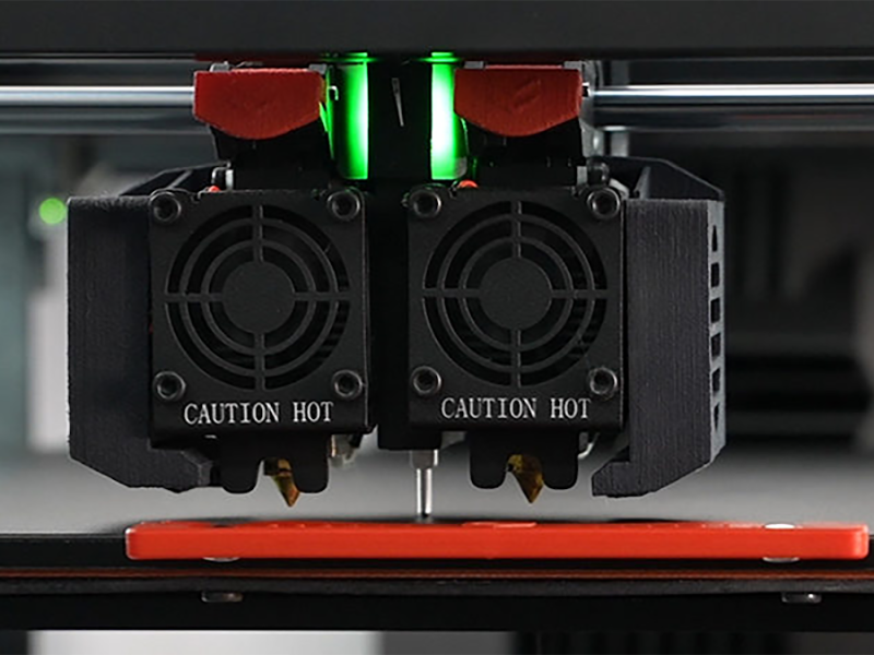 Raise3D Pro3 Extruder View