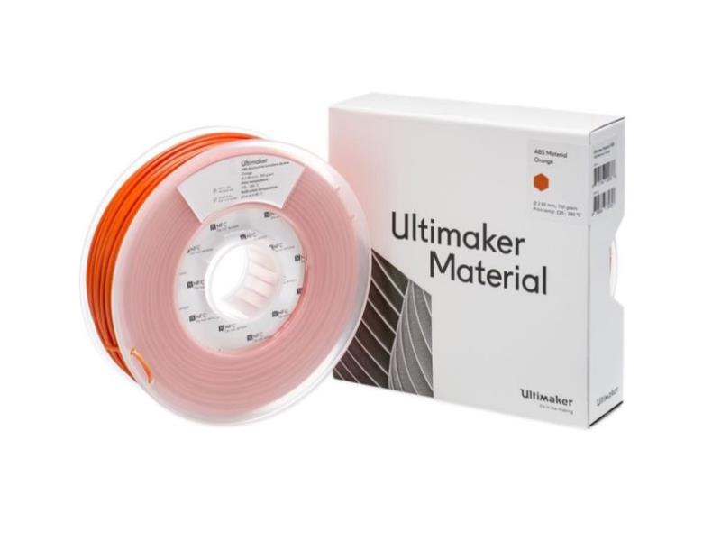 UltiMaker ABS filament in orange