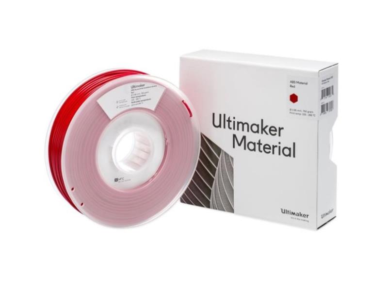 UltiMaker ABS filament in red