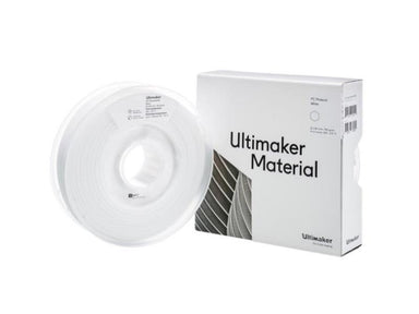Ultimaker polycarbonate 2.85mm filament in white .750g