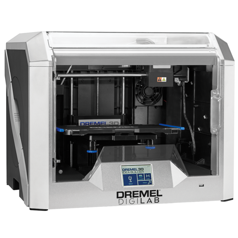 Dremel DigiLab 3D40 FLX 3D printer left corner view