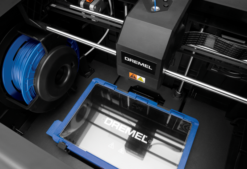 Dremel DigiLab 3D45 3D printer inside view