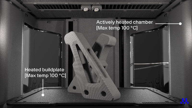 makerbot method xl chamber info view