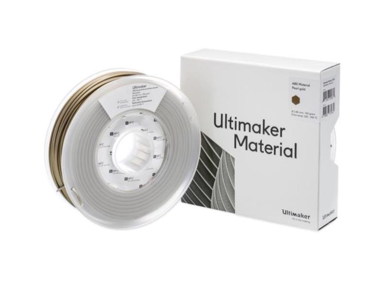 UltiMaker ABS filament in pearl gold