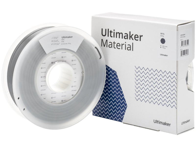 Ultimaker PETG filament – Gray spool for 3D printing