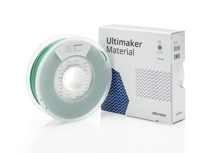 Ultimaker PETG filament – Green spool for 3D printing